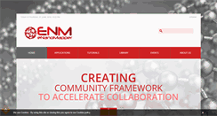 Desktop Screenshot of enanomapper.net